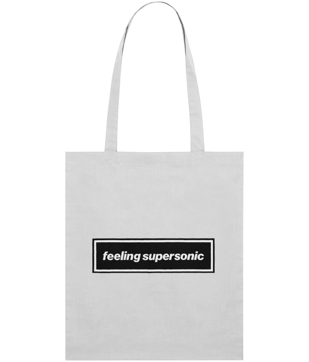 Feeling supersonic Tote Bag