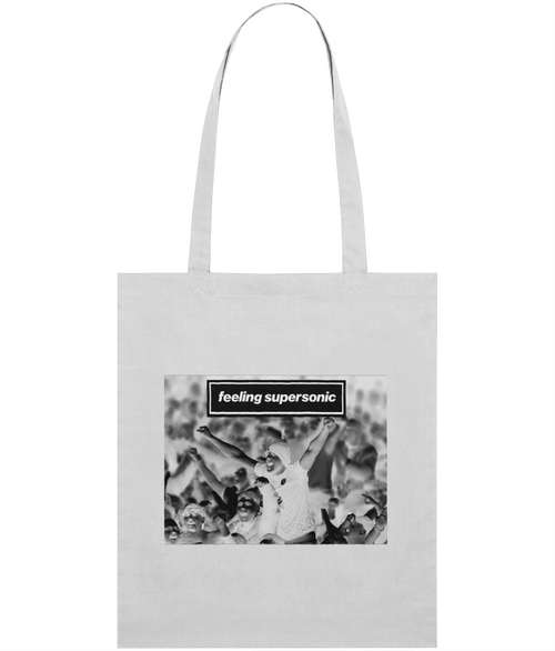 Feeling supersonic Crowd Tote Bag
